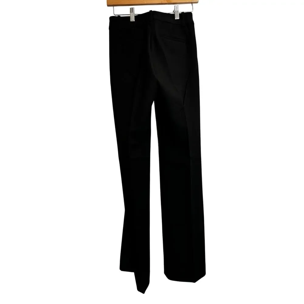 J.Crew Natalia pant in four-season stretch Black Size 00 NWT